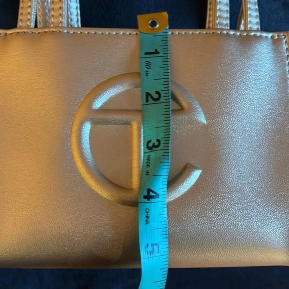 Telfar Small Gold Shopping  bag - Picture 8 of 11